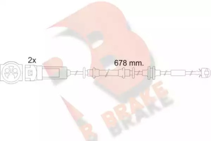 Контакт R BRAKE 610452RB